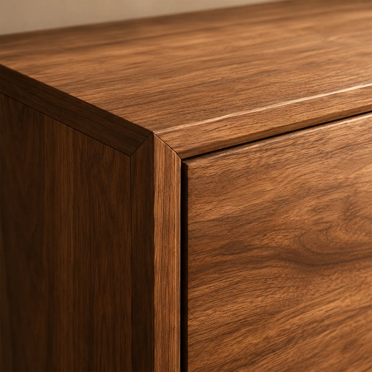 Natural Solid Wood Floating Bathroom Vanity with Concealed Storage and Open Shelf - Livewoodcraft - 5